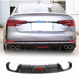 Takapuskurin diffuusori V1 (S-Line Sedan 2015-2019, hiilikuitu) kuva 1