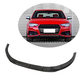 Etupuskurin lip-spoileri Lip V6 (S-Line Sedan 2015-2019, hiilikuitu) kuva 1