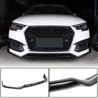 Etupuskurin lip-spoileri Lip V2 (S-Line Sedan 2015-2019, Carbon) kuva 2