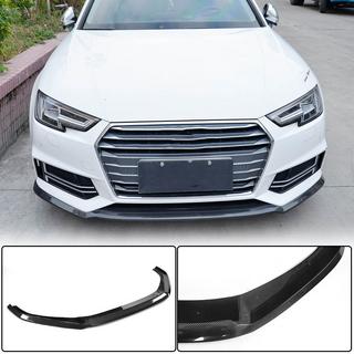 Etupuskurin lip-spoileri Lip V4 (S-Line Sedan 2015-2019, hiilikuitu) kuva 1