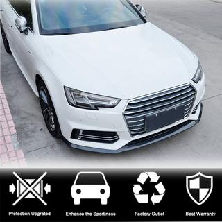 Etupuskurin lip-spoileri Lip V4 (S-Line Sedan 2015-2019, hiilikuitu) kuva 2