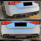 Audi A4 B8 2007–2015 Takapuskurin diffuusori V1 (S4 2009-2012, hiilikuitu) kuva 6