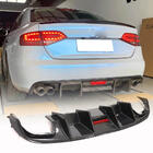 Audi A4 B8 2007–2015 Takapuskurin diffuusori V1 (S4 2009-2012, hiilikuitu) kuva 9