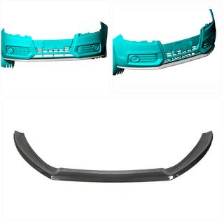 Etupuskurin lip-spoileri (S-Line Coupe 2007-2011, hiilikuitu) Audi A5 2007–2015 kuva 2