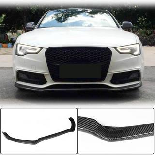 Etupuskurin lipspoileri Lip V1 (S-Line 2012-2015, hiilikuitu) Audi A5 2007–2015 kuva 1