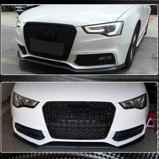 Etupuskurin lipspoileri Lip V1 (S-Line 2012-2015, hiilikuitu) Audi A5 2007–2015 kuva 3