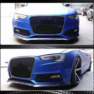 Etupuskurin lipspoileri Lip V1 (S-Line 2012-2015, hiilikuitu) Audi A5 2007–2015 kuva 4