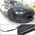 Audi A5 2007–2015 Etupuskurin lipa Lip V4 (S-Line 2012-2015, hiilikuitu) kuva 1