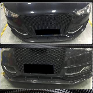 Etupuskurin lipa Lip V4 (S-Line 2012-2015, hiilikuitu) Audi A5 2007–2015 kuva 3