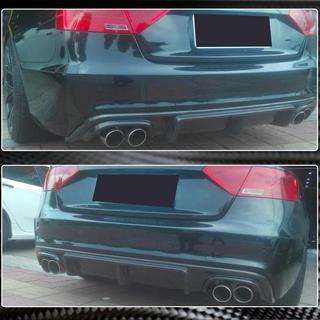 Takapuskurin diffuusori V3 (S-Line 2012-2015, hiilikuitu) Audi A5 2007–2015 kuva 3