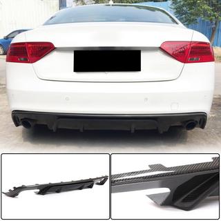 Takapuskurin diffuusori V2 (S-Line 2012-2015, hiilikuitu) Audi A5 2007–2015 kuva 1