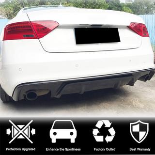 Takapuskurin diffuusori V2 (S-Line 2012-2015, hiilikuitu) Audi A5 2007–2015 kuva 2