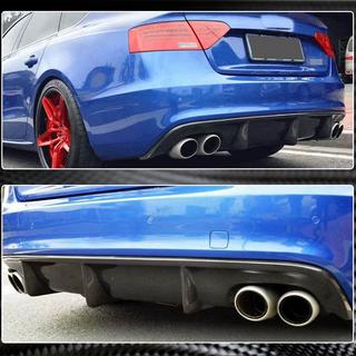 Takapuskurin diffuusori V1 (S-Line 2012-2015, hiilikuitu) Audi A5 2007–2015 kuva 4