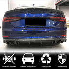 Audi A5 2016–2025 Takapuskurin diffuusori (S-Line 2016-2020, muovi) kuva 4