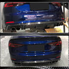 Audi A5 2016–2025 Takapuskurin diffuusori (S-Line 2016-2020, muovi) kuva 6