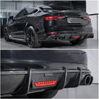 Audi A5 2016–2025 Takapuskurin diffuusori V1 (S-Line 2016-2020, hiilikuitu) kuva 5