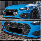 Audi A5 2016–2025 Etupuskurin lip-spoileri Lip V1 (S-Line 2021-2025, hiilikuitu) kuva 5