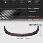 Audi A5 2016–2025 Etupuskurin lip-spoileri Lip V1 (S-Line 2021-2025, hiilikuitu) kuva 6