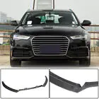 Audi A6 C7 2011–2017 Etupuskurin lip-spoileri Carbon V2 (S-Line 2014-2018) kuva 1