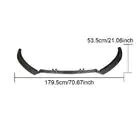 Audi A6 C7 2011–2017 Etupuskurin lip-spoileri Carbon V2 (S-Line 2014-2018) kuva 5