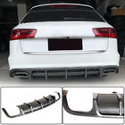 Audi A6 C7 2011–2017 Takapuskurin diffuusori (S-Line Avant 2014-2018, Carbon) kuva 1