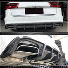 Audi A6 C7 2011–2017 Takapuskurin diffuusori (S-Line Avant 2014-2018, Carbon) kuva 4