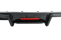 Audi A6 C7 2011–2017 Takapuskurin diffuusori, hiilikuitu (S-Line 2014-2018) kuva 7