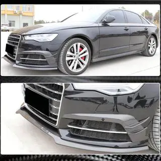 Etupuskurin lip Carbon V3 (S-Line 2014-2018) kuva 3