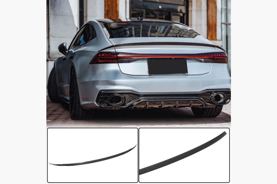 Audi A7 2018– Spoileri V1 (hiilikuitu) Image