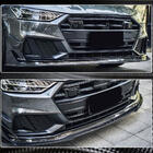 Audi A7 2018– Etupuskurin lip-spoileri Lip (S-Line 2018-2022, hiilikuitu) kuva 4