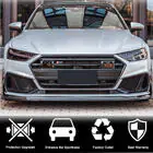 Audi A7 2018– Etupuskurin lip spoiler (S-Line 2018-2022, hiilikuitu) kuva 3