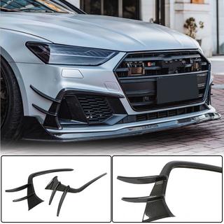 Etupuskurin lip spoiler (S-Line 2018-2022, hiilikuitu) kuva 1