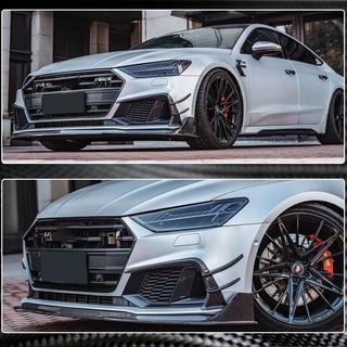 Etupuskurin lip spoiler (S-Line 2018-2022, hiilikuitu) kuva 4