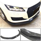 Audi TT 2014–2023 Etupuskurin lip spoiler Lip V1 (Base, 2014-2019, hiilikuitu) kuva 1