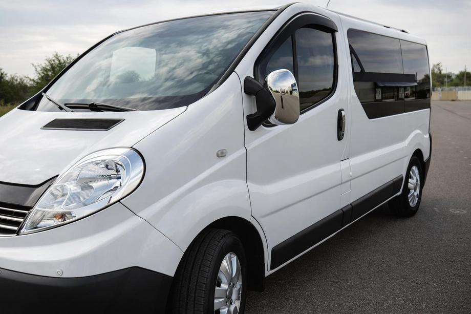 Renault Trafic 2001–2015 Kromiset peilinkuoret (2 kpl) Kromattu muovi Image