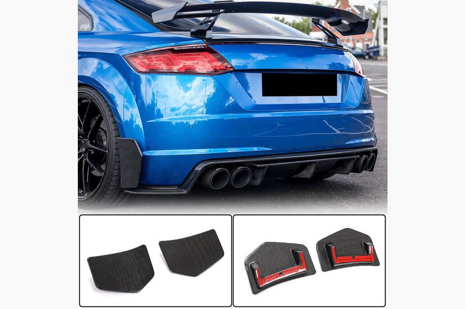 Audi TT 2014–2023 Takapuskurin Flap-lipat (S-line/TTS/TTRS, 2014-2019, Hiilikuitu) Image