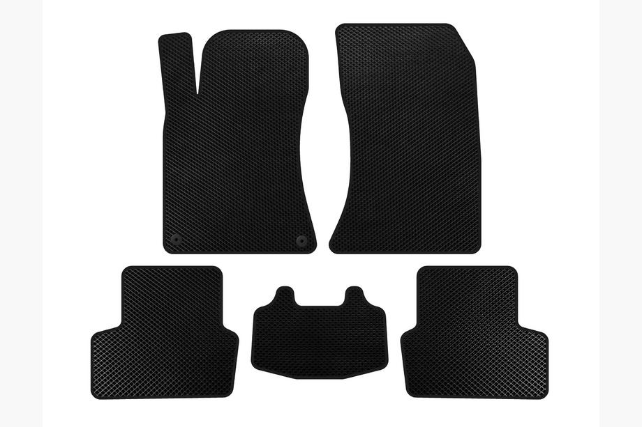 Mercedes CLA C117 2013–2019 EVA-auton matot (SD, musta) Image