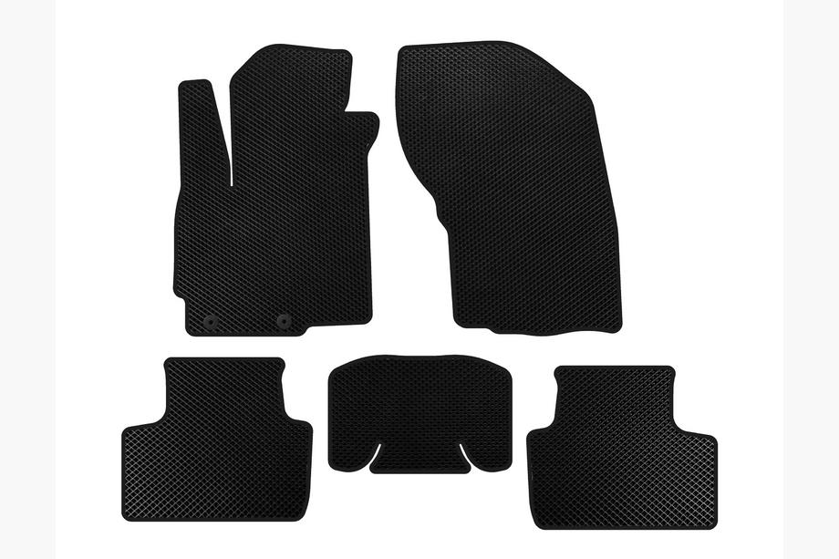 Mitsubishi ASX 2010–2023 EVA-lattiamatot (2019-2023, mustat) Image