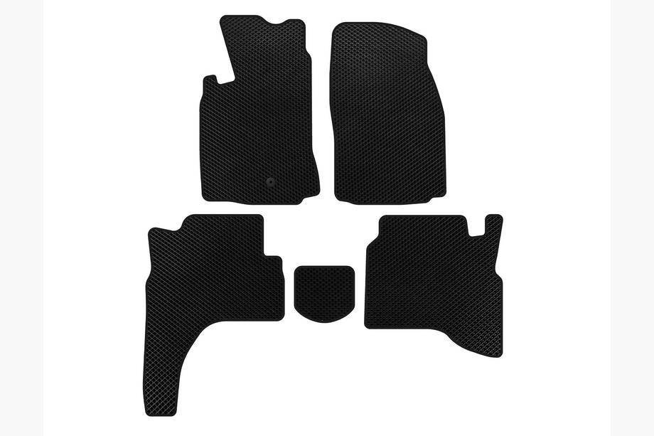 Mitsubishi Pajero Sport 1996–2007 EVA-lattiamatot (musta) Image
