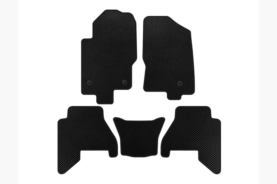 Nissan Pathfinder R51 2005–2014 EVA V2 lattiomatot (2 riviä, mustat, 2010-2014) Image