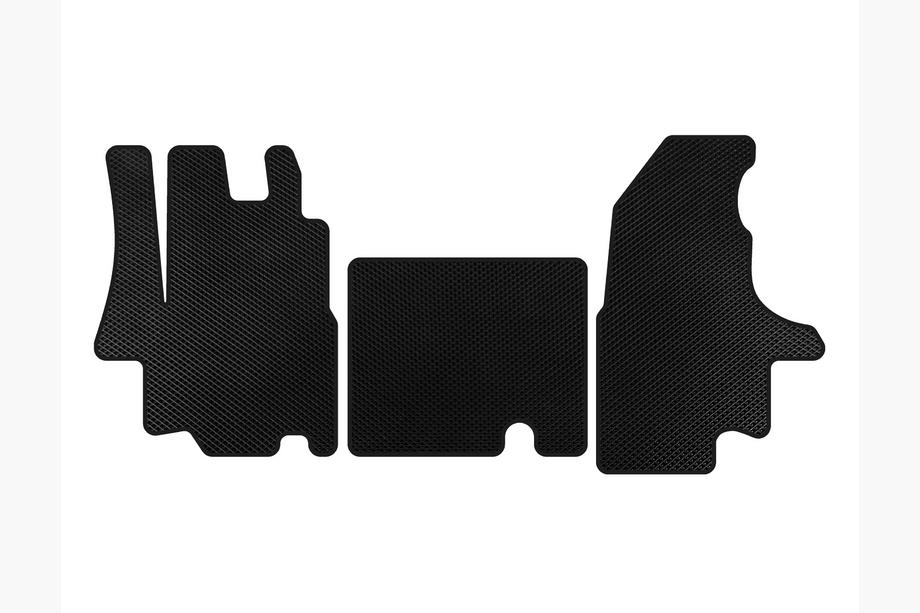 Opel Movano 2004–2010 EVA-lattiamatot (mustat) Image