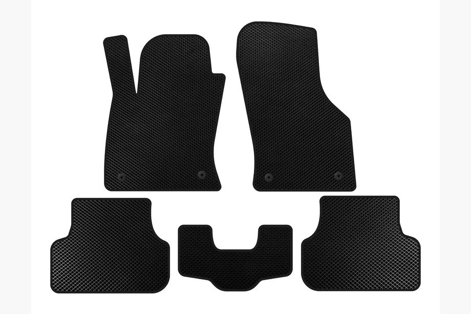 Seat Leon 2013–2020 EVA-mattosarja (2013-2016, SW, Musta) Image