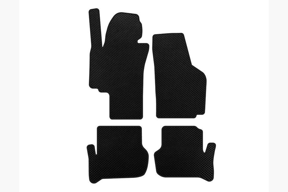 Seat Toledo 2005–2012 EVA-lattiamatot (mustat) Image
