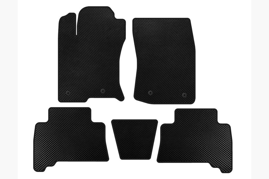 Toyota 4Runner 2009–2024 EVA-lattiamatot (2009-2014, musta) Image