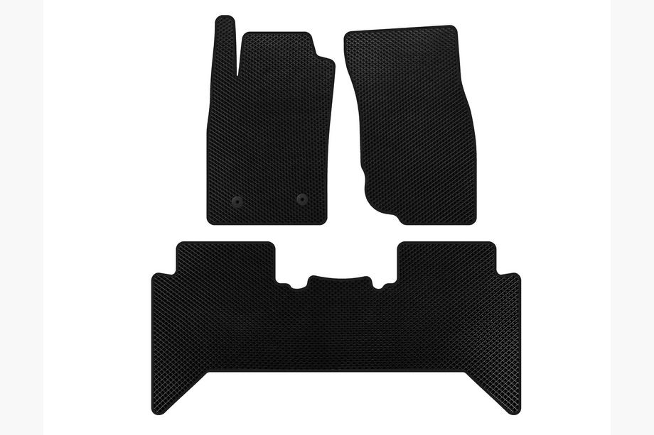 Toyota Hilux 2006–2015 EVA V2 -lattiamatot (mustat) Image