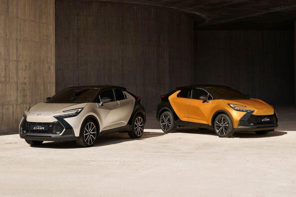 Koeajo: tyylikäs hybridicrossover Toyota C-HR, 2. sukupolvi Kuva 3