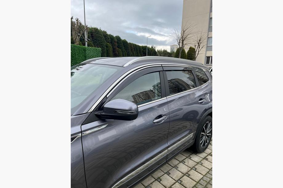 Chery Tiggo 8 2017– Tuuliohjaimet kromilistalla (4 kpl, Sunplex Steinless) Image