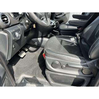 Premium-tekstiilimatot V-class, ExtraLong, 2 sivumattoa (Vain nouto, koko sisusta, musta) kuva 1