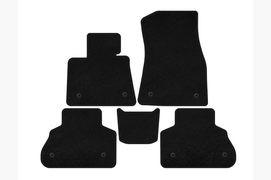 BMW X5 G05 2019–2026 Premium-tekstiilimatot (Musta) Image
