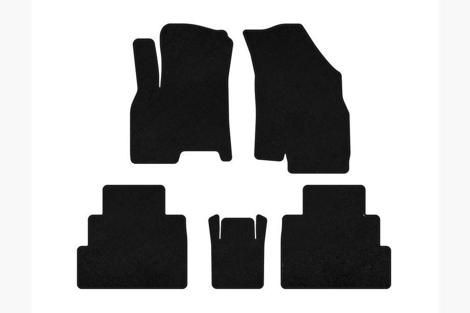 Chery Tiggo 7 2020– Premium-tekstiilimatot (Musta) Image